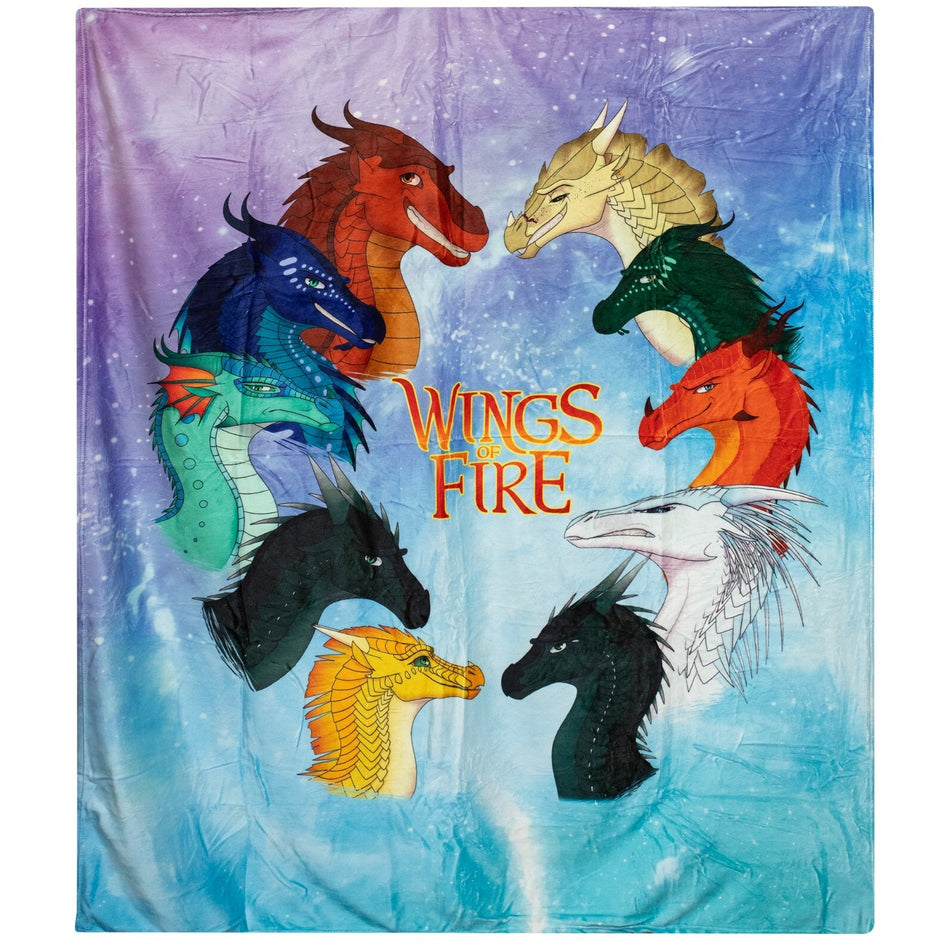 NEW Throw Blanket - Wings of Fire, Dragon, Silky Feel, Super Soft 60"x50"