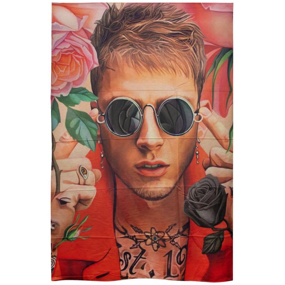 NEW Tapestry - Machine Gun Kelly Rapper 60" x 40" Tapestry Dorm Bedroom Wall Art