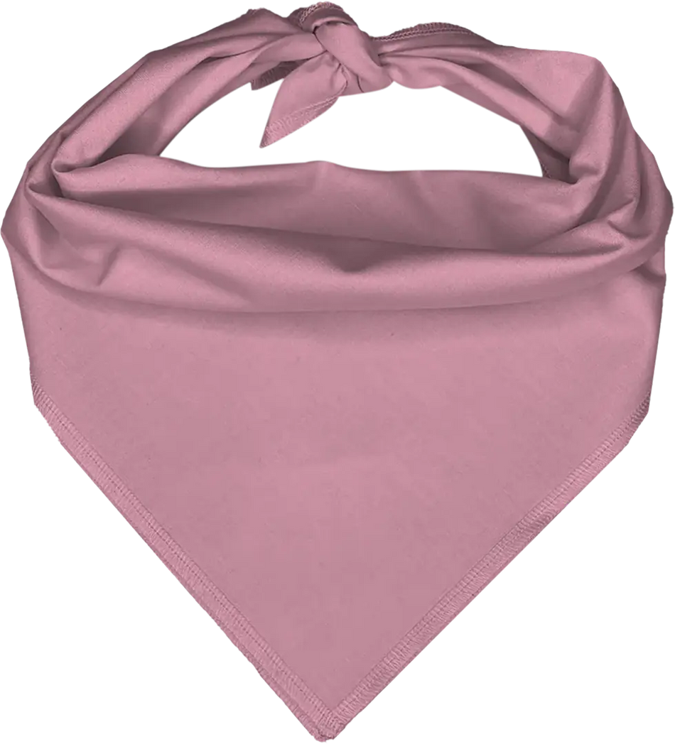 Pet Triangle Solid Bandana, 27X 38X 27, 600Pcs, Light Pink,